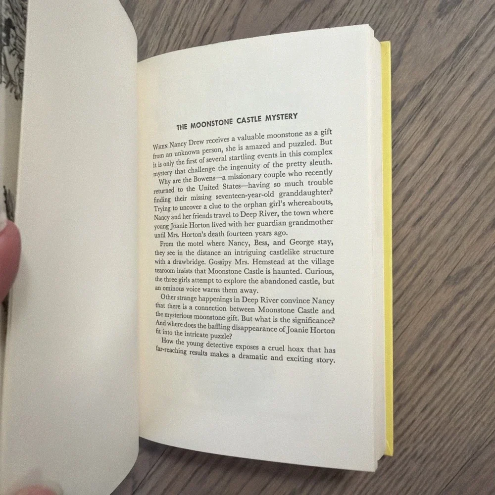 Nancy Drew - The Moonstone‎ Castle Mystery #40 Early Edition~Near Fine 1963